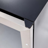 72 Can Beverage Center - Stainless Steel with Black Cabinet / 3.1 cu. ft.