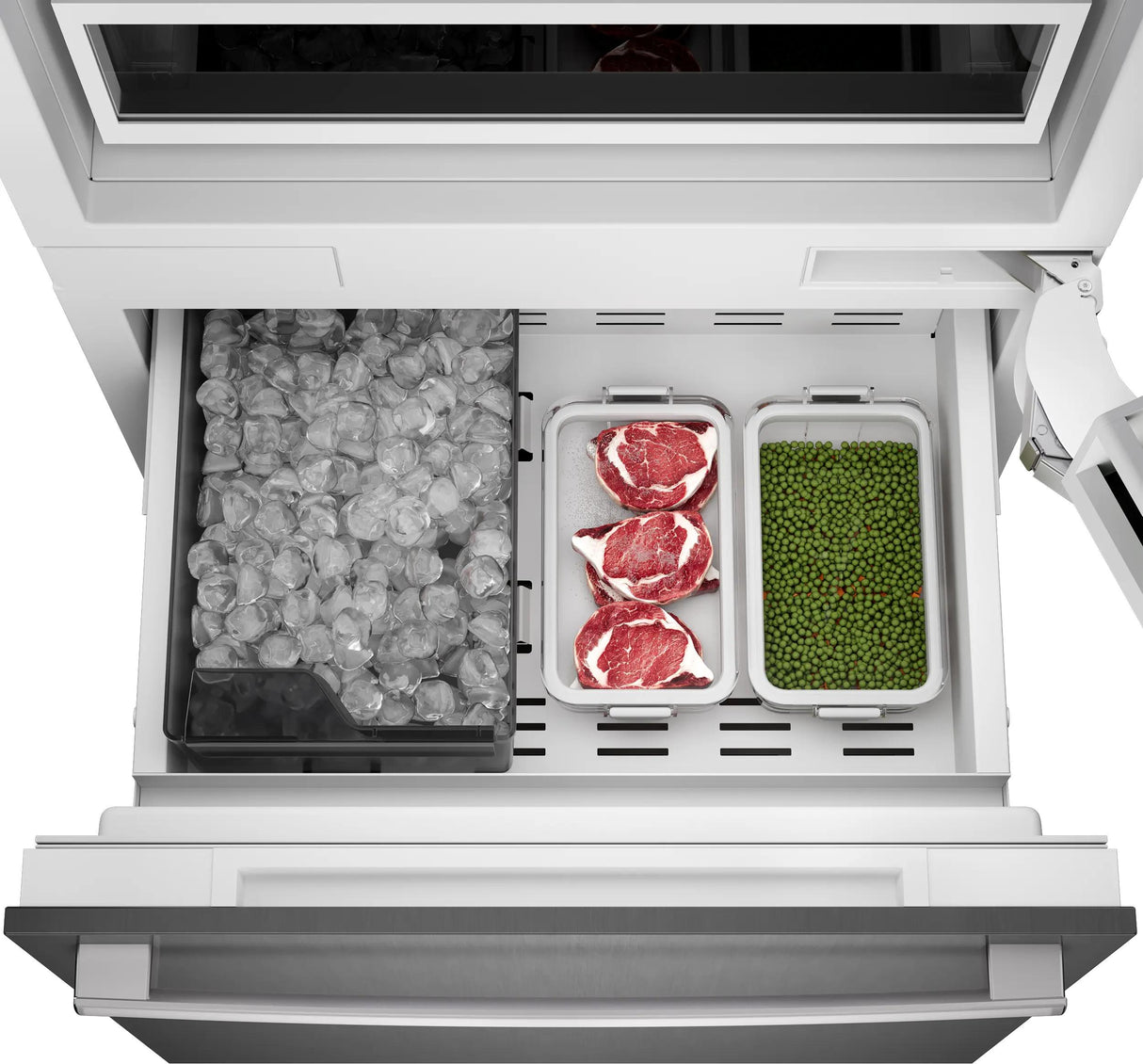 Benchmark™ Built-in Bottom Freezer Refrigerator 30'' Softclose® Flat Hinge