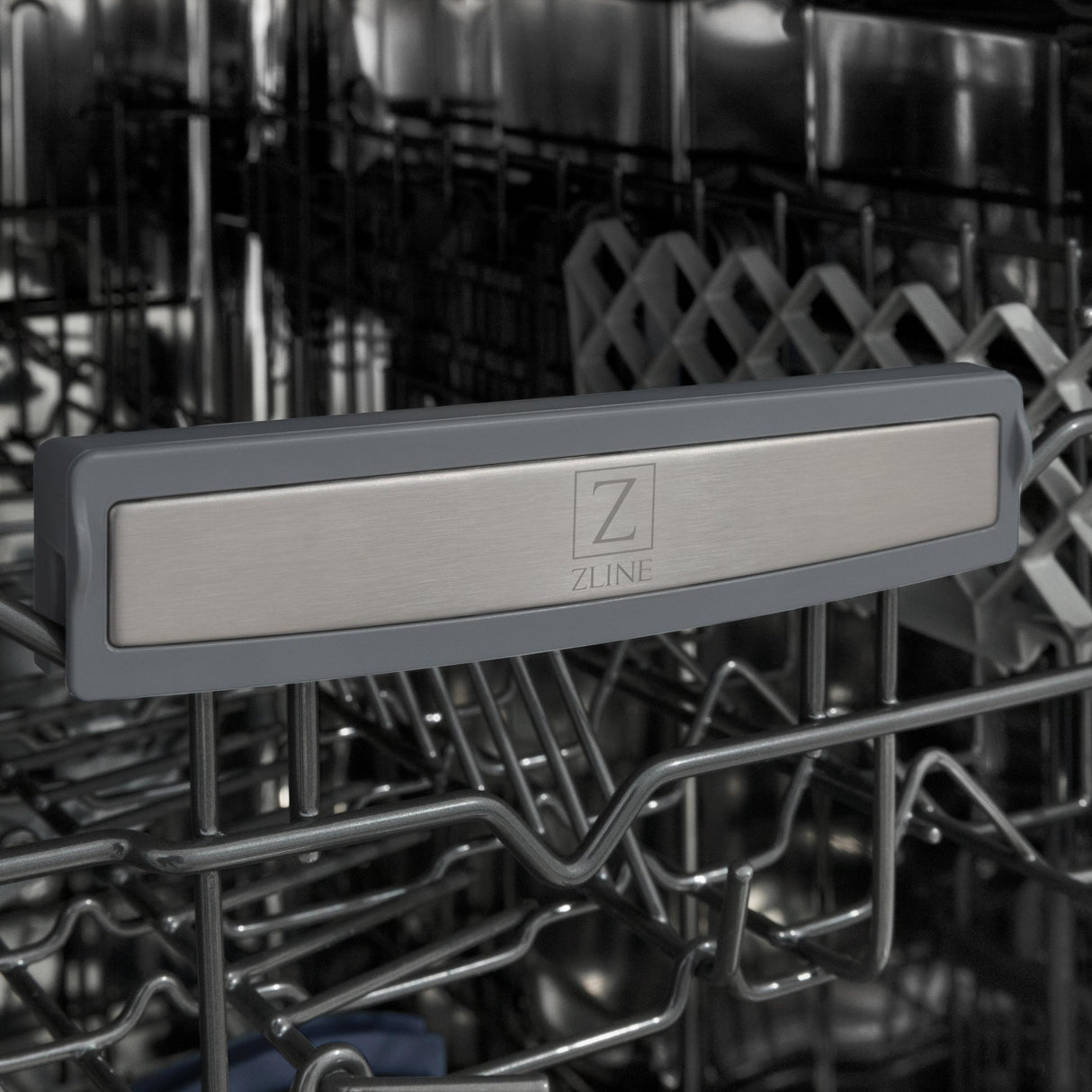 ZLINE 18" Tallac Series 3rd Rack Top Control Dishwasher with Traditional Handle, 51dBa [Color: Copper]