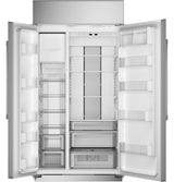 Monogram 42" Smart Built-In Side-by-Side Refrigerator