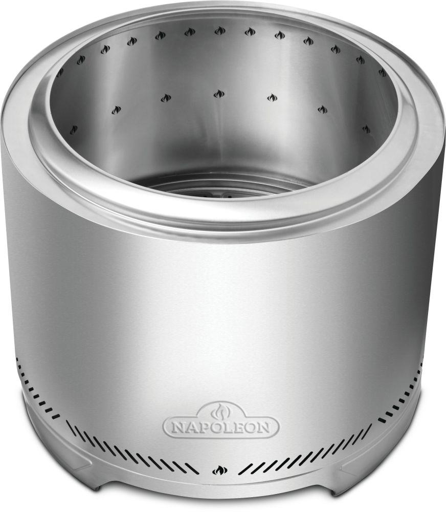 Timberwolf Smokeless Fire Pit 22-inch, Stainless Steel , Wood, Stainless Steel