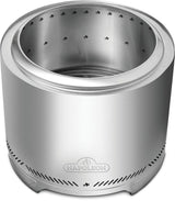 Timberwolf Smokeless Fire Pit 22-inch, Stainless Steel , Wood, Stainless Steel