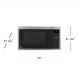 GE® 0.9 Cu. Ft. Capacity Countertop Microwave Oven