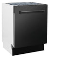 ZLINE 24" Tallac Series 3rd Rack Dishwasher with Traditional Handle, 51dBa (DWV-24) [Color: White Matte]