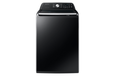 4.7 cu. ft. Large Capacity Smart Top Load Washer with Active WaterJet in Brushed Black