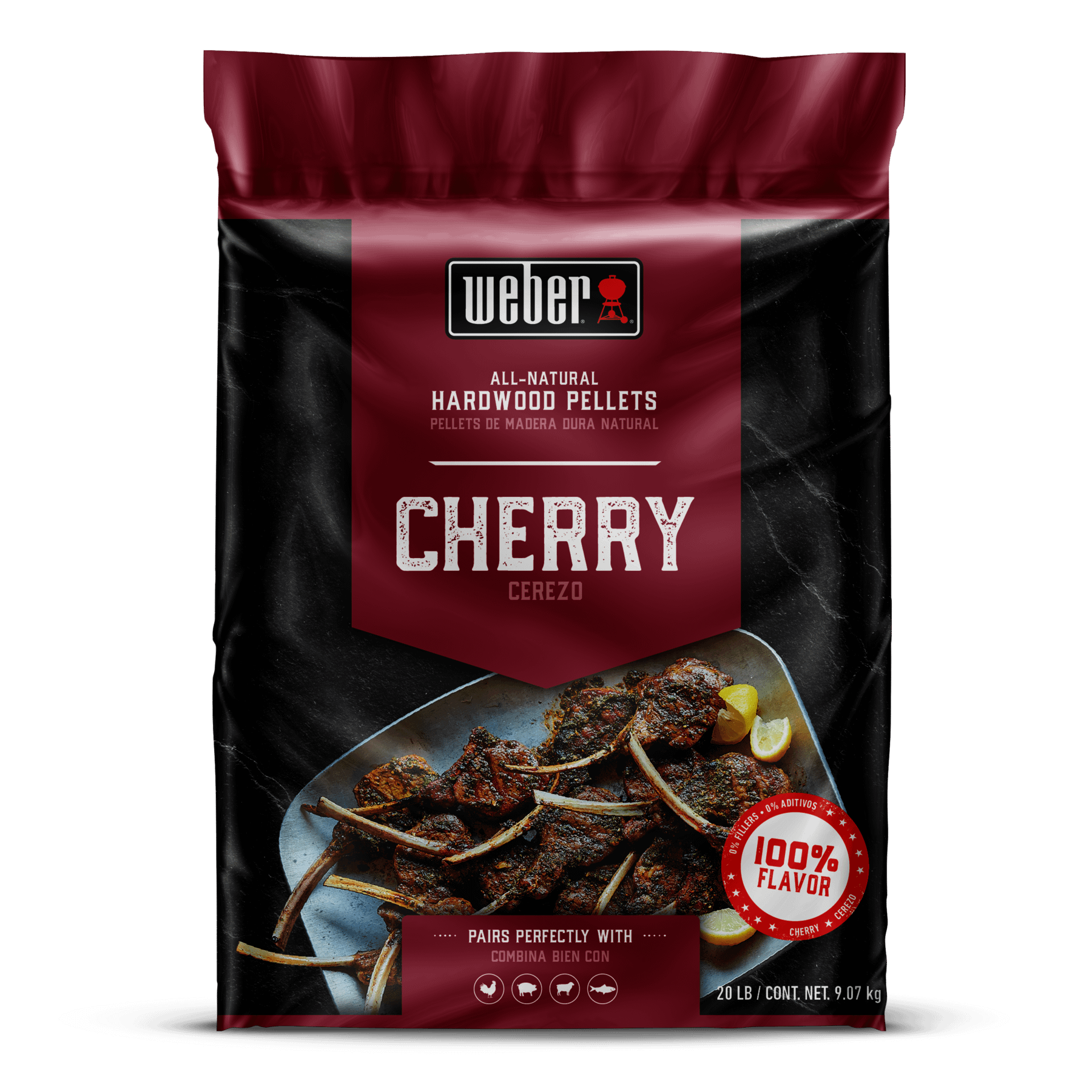 Cherry All-Natural Hardwood Pellets
