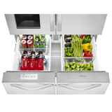 36-inch Wide Double Drawer French Door Refrigerator with Dual Cooling System - 26 cu. ft.