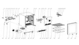 Presrv Bev Cooler, 24in UC, Panel Ready+Gls, 1Z