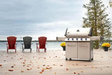 Prestige 665 Gas Grill , Propane, Stainless Steel