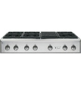 GE Monogram® 48" Professional Gas Rangetop with 6 Burners and Grill (Natural Gas)