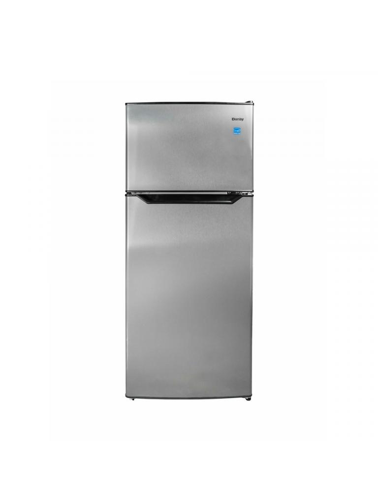Danby 4.5 cu. ft. 2 Door Compact Fridge in Stainless Steel Look