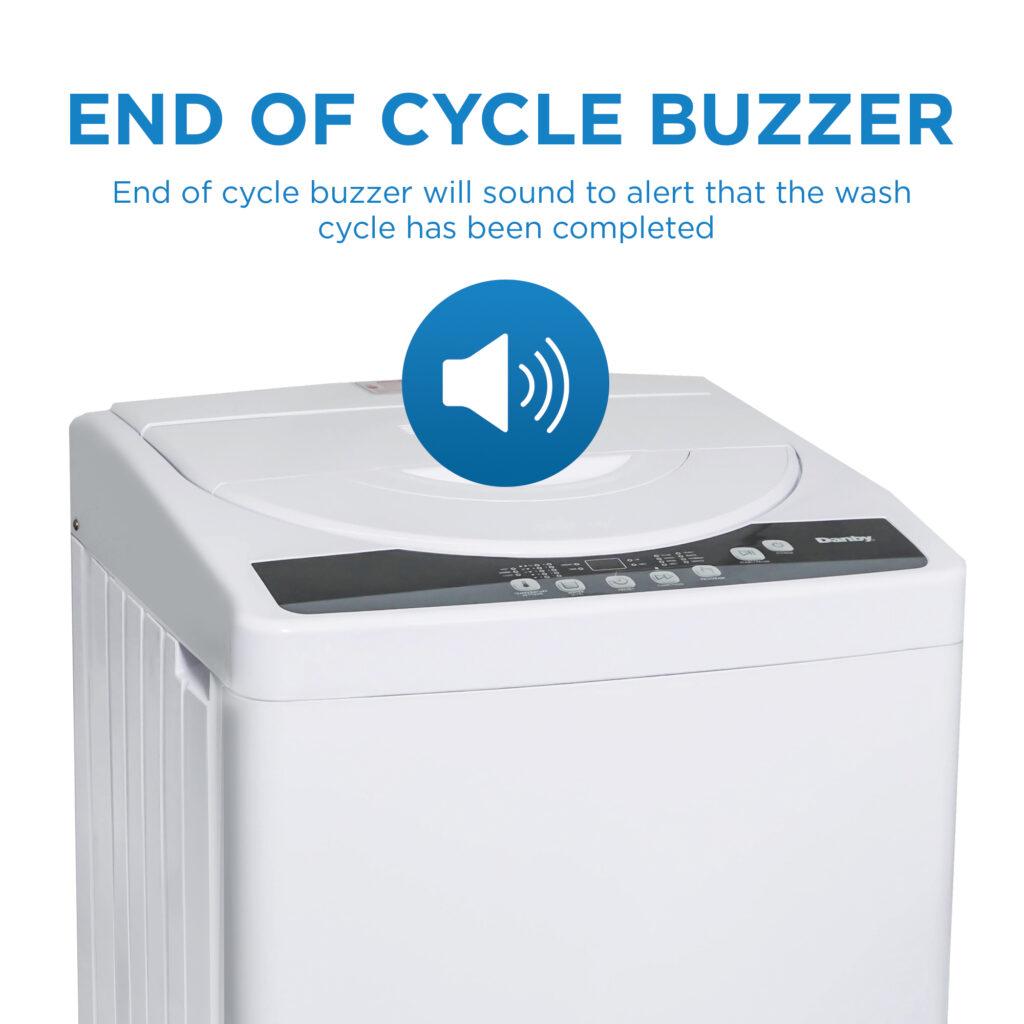 Danby 1.8 cu. ft. Compact Top Load Washing Machine in White