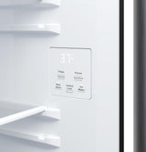 GE® 24.2 Cu. Ft. Counter-Depth Side-By-Side Refrigerator with Internal Dispenser and In-Door Icemaker