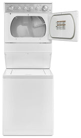 2.3 cu.ft Electric Stacked Laundry Center 8 Wash cycles and AutoDry