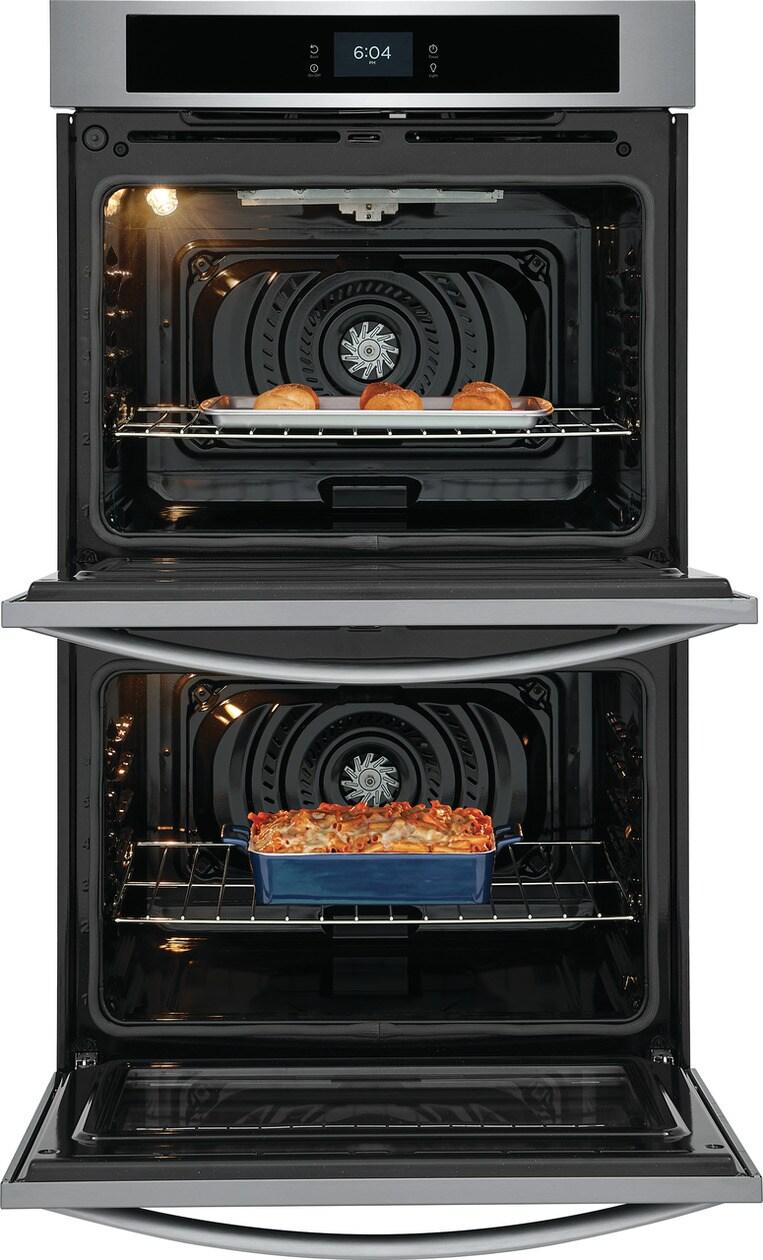 30" Double Electric Wall Oven with Fan Convection