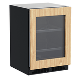 24-In Built-In Beverage Center With 3-In-1 Convertible Shelves with Door Style - Panel Ready Frame Glass