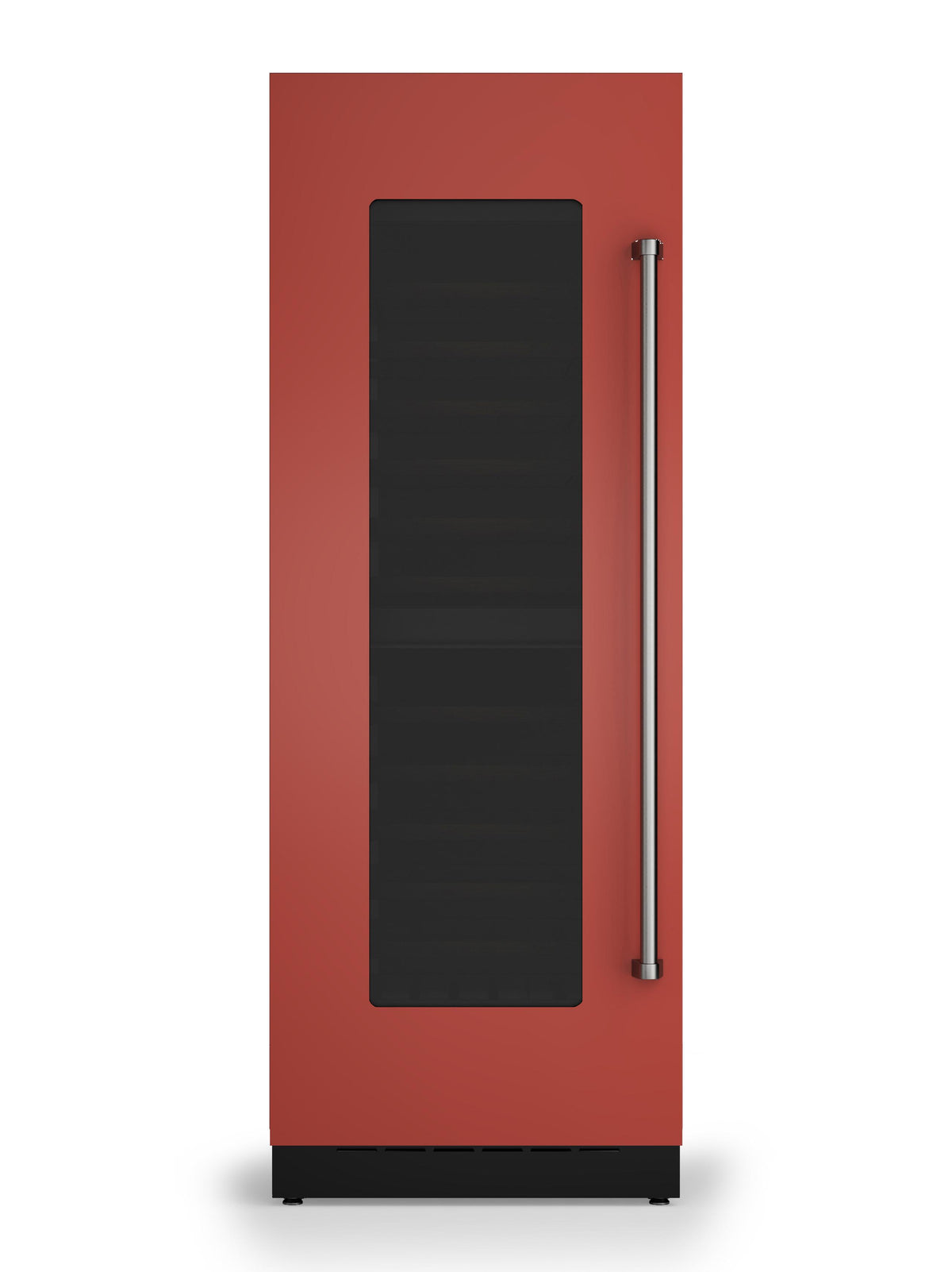30"W. Integrated Wine Cellar Door Panel - Spiced Cider Left Hinge