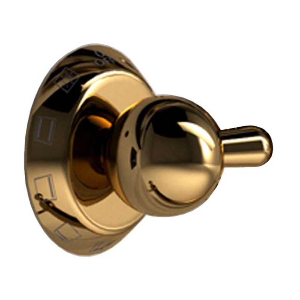 ILVE Parts EG9488014000116 Multifunction Brass Knob for Nostalgie II Ranges
