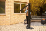 Phantom Freestand Outdoor Electric Infrared Heater , Electric, Matte/Matt Black