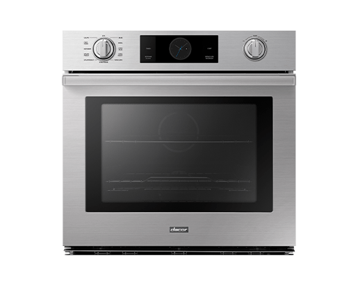 30" Steam-Assisted Single Wall Oven, Silver Stainless Steel