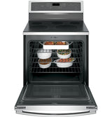 GE Profile™ 30" Free-Standing Electric Convection Range