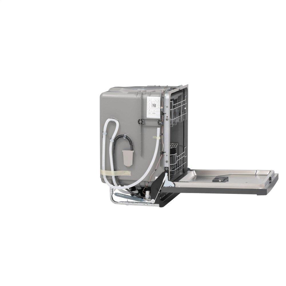 GE® Hybrid Stainless Steel Interior Dishwasher with Hidden Controls