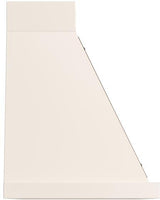 Nostalgie 48 Inch Antique White Wall Mount Convertible Range Hood