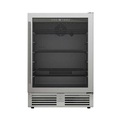 Avanti Beverage Center, 130 Can Capacity, in Stainless Steel with Black Cabinet (BCA516SS-1)