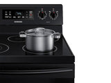 5.9 cu. ft. Freestanding Electric Range with Two Dual Power Elements in Black