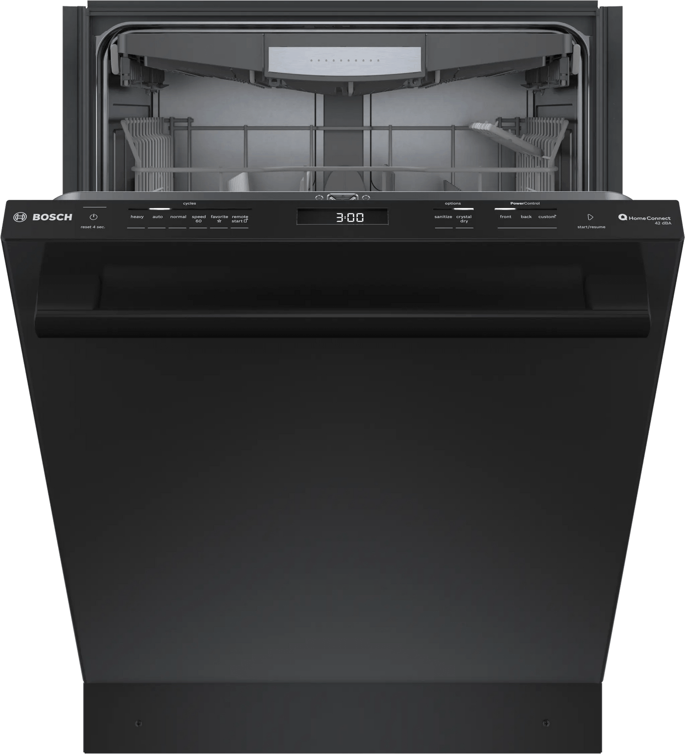 800 Series Dishwasher 24" Black