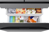 Bespoke 23 cu. ft. Counter Depth 4-Door French Door Refrigerator with Inner Beverage Center™ & FlexZone™ Drawer in Stainless Steel