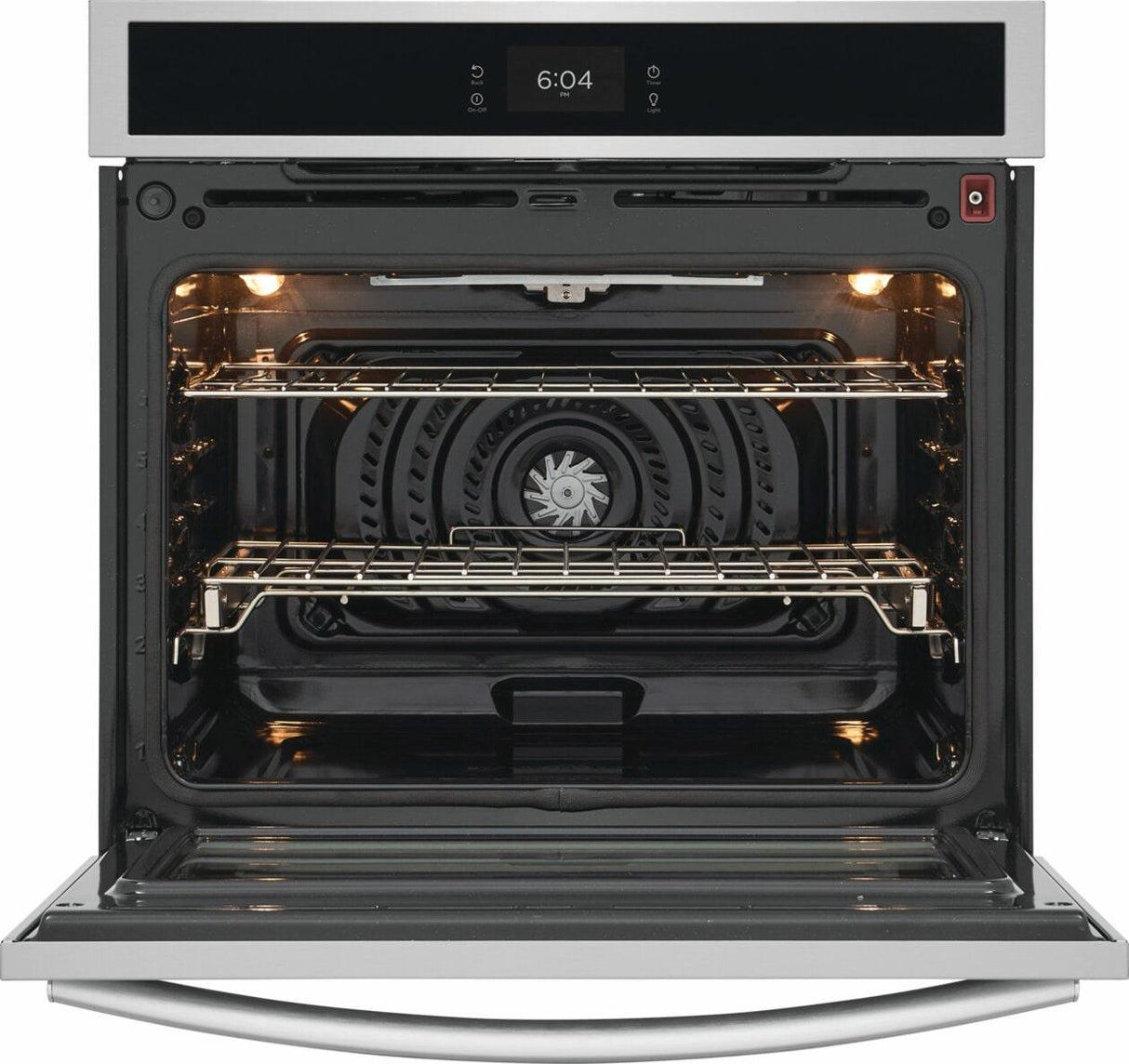 30" Single Electric Wall Oven with Stone-Baked Pizza