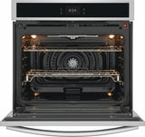 30" Single Electric Wall Oven with Stone-Baked Pizza