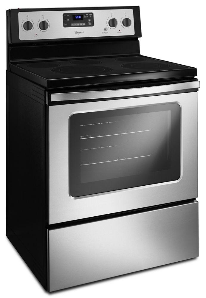 5.3 Cu. Ft. Freestanding Electric Range with High-Heat Self-Cleaning System