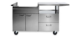 54" Mobile Kitchen Cart for 30" Grill or Asado