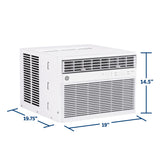 GE® 12,000 BTU Smart Electronic Window Air Conditioner for Large Rooms up to 550 sq. ft.