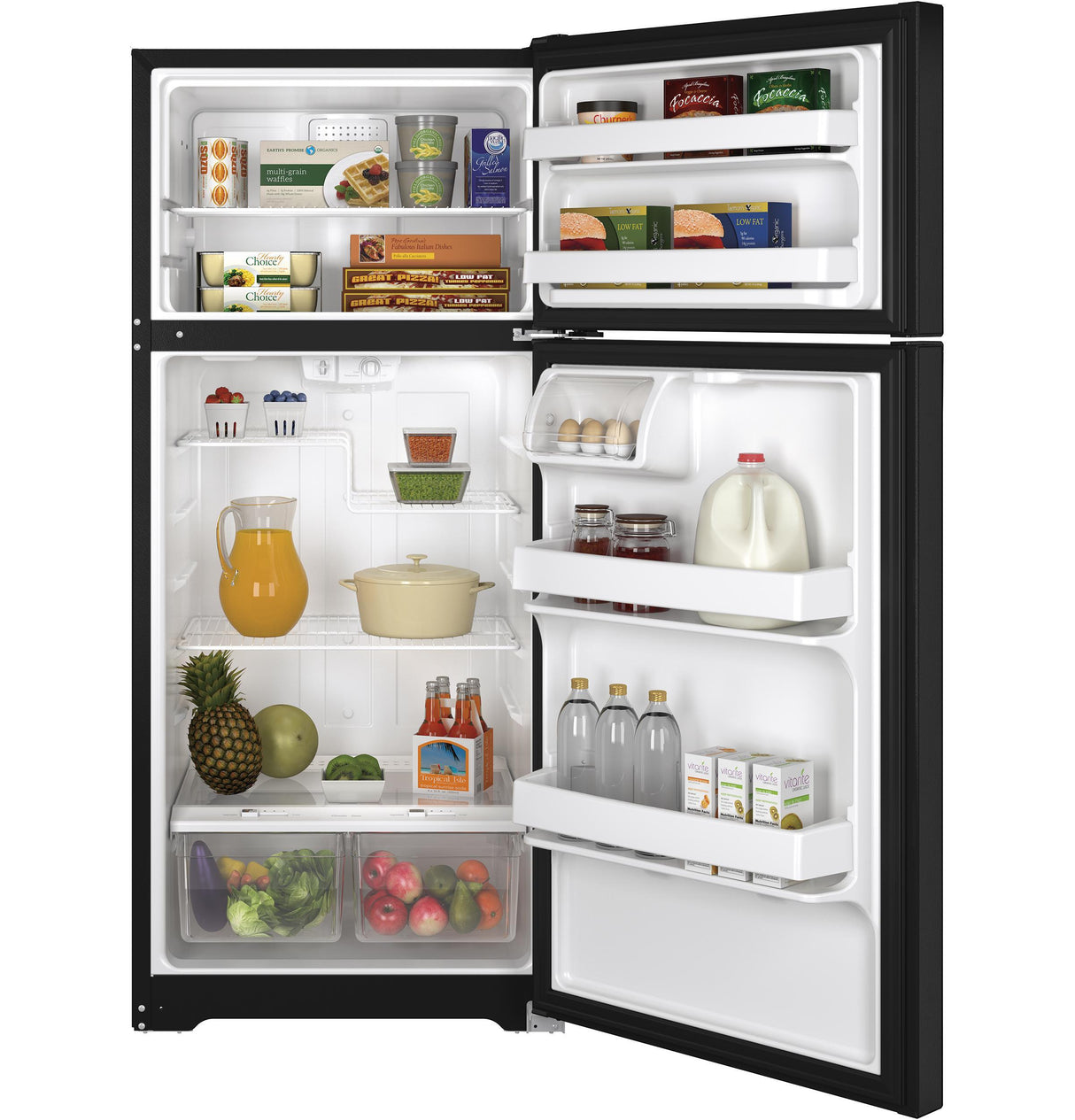 GE® 15.5 Cu. Ft. Top-Freezer Refrigerator