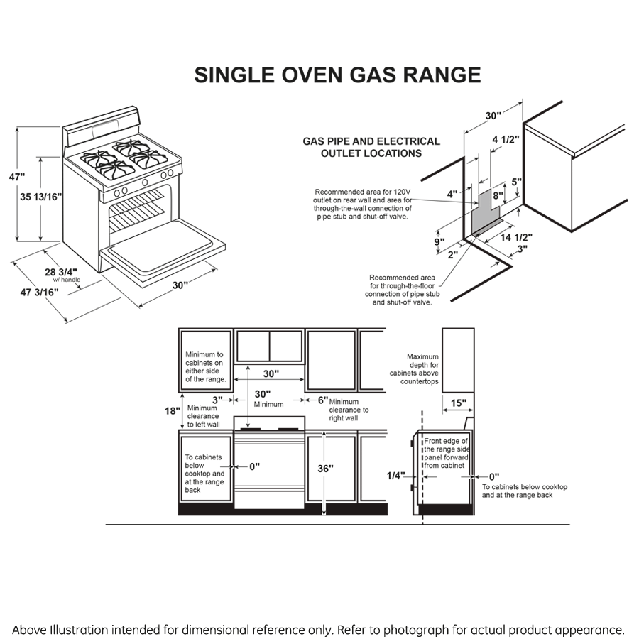 GE Profile™ Smart 30" Free-Standing Self Clean Gas Range with No Preheat Air Fry