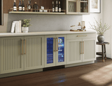 Presrv Wine & Bev Cooler, 24in UC, Panel Ready, French Door