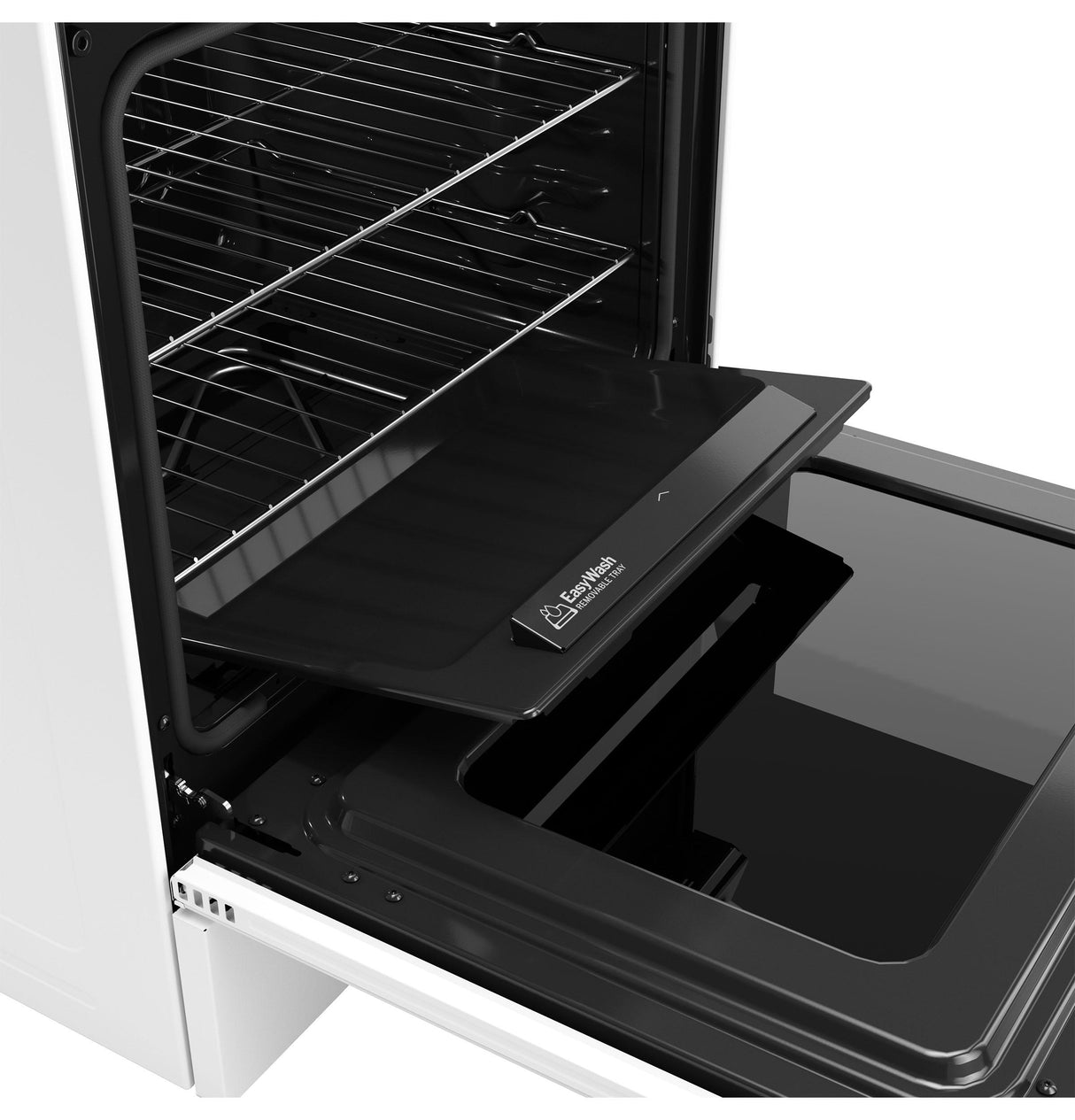 GE® ENERGY STAR® 30" Slide-In Electric Convection Range with No Preheat Air Fry and EasyWash™ Oven Tray