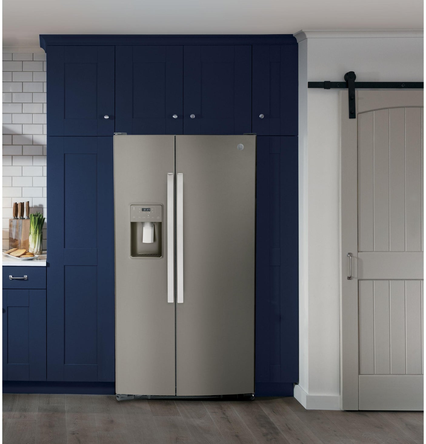 GE® 25.3 Cu. Ft. Side-By-Side Refrigerator