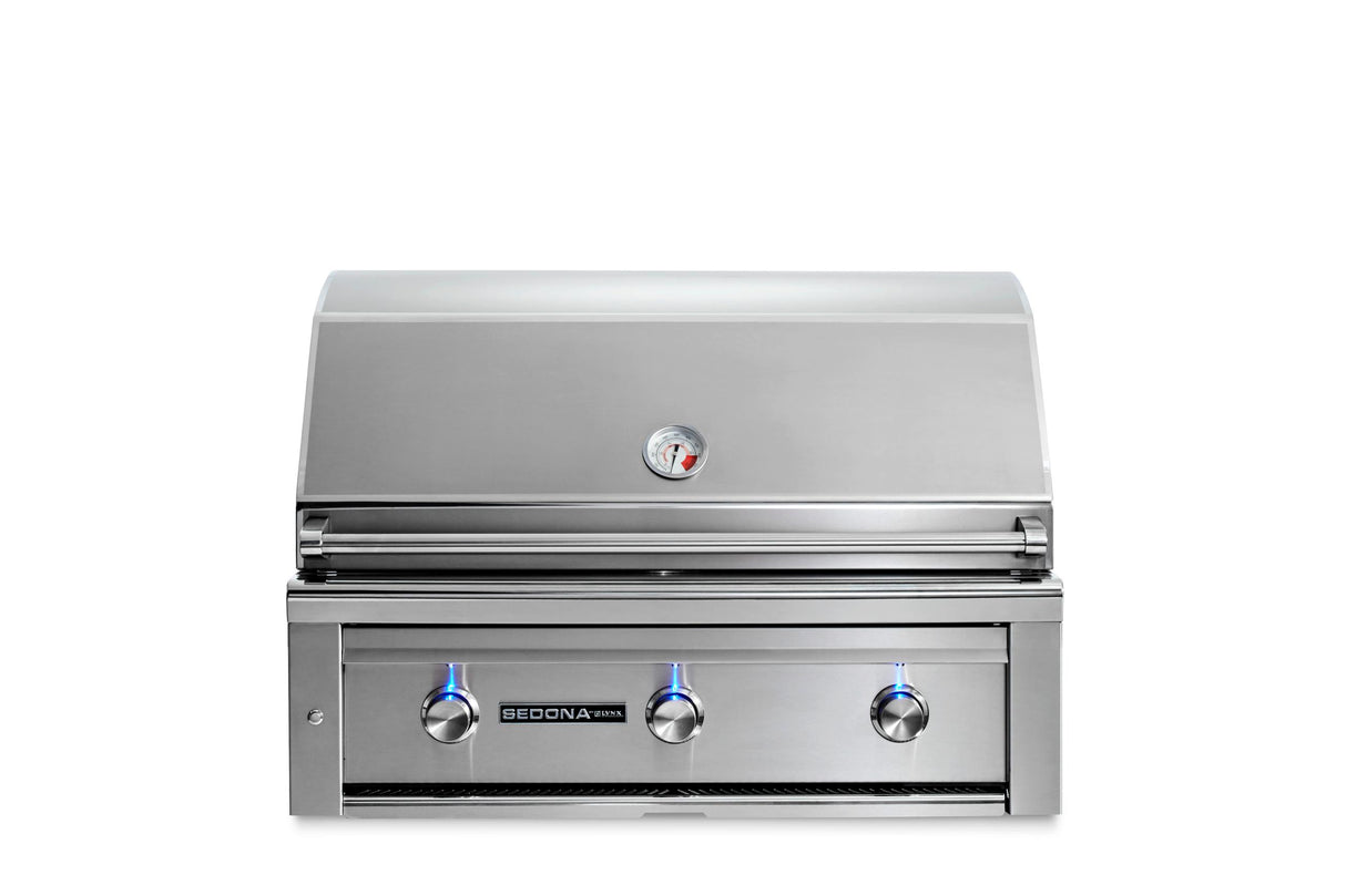 36" Sedona by Lynx Built In Grill with 2 Stainless Steel Burners and ProSear Burner, LP