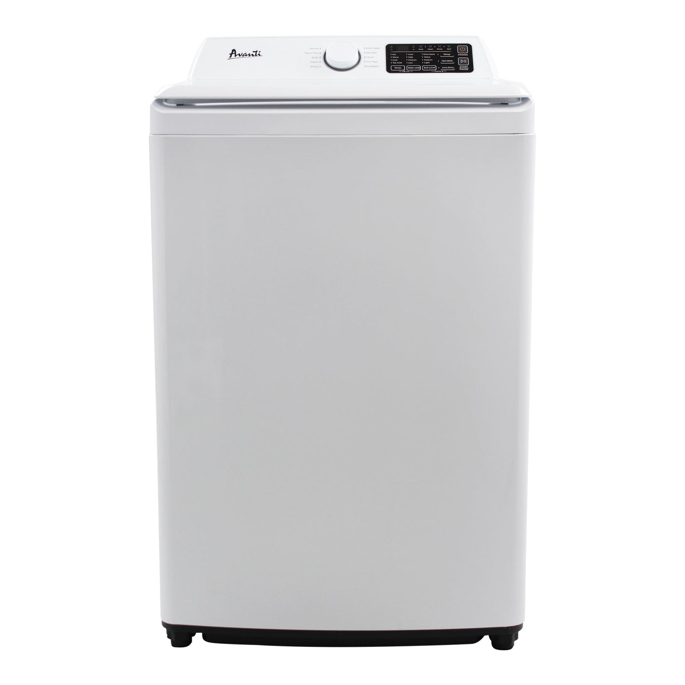 Avanti Compact Top Load Washing Machine, 3.7 cu. ft. Capacity - White / 3.7 cu. ft.