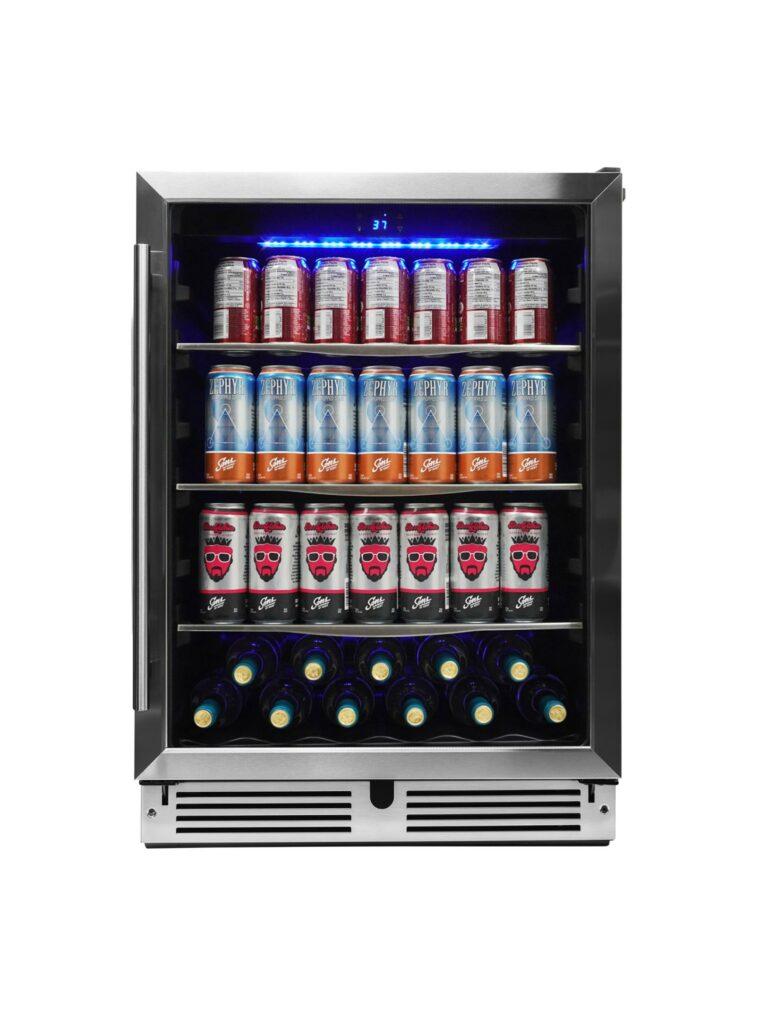 Danby 24" Under Counter Beverage Center in Stainless Steel