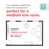10,000 BTU Window-Mounted Room Air Conditioner