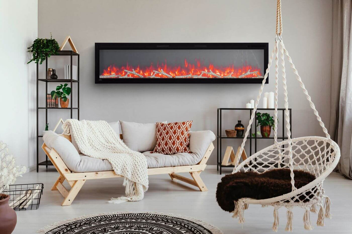 Entice? 42 Wall-Hanging Electric Fireplace