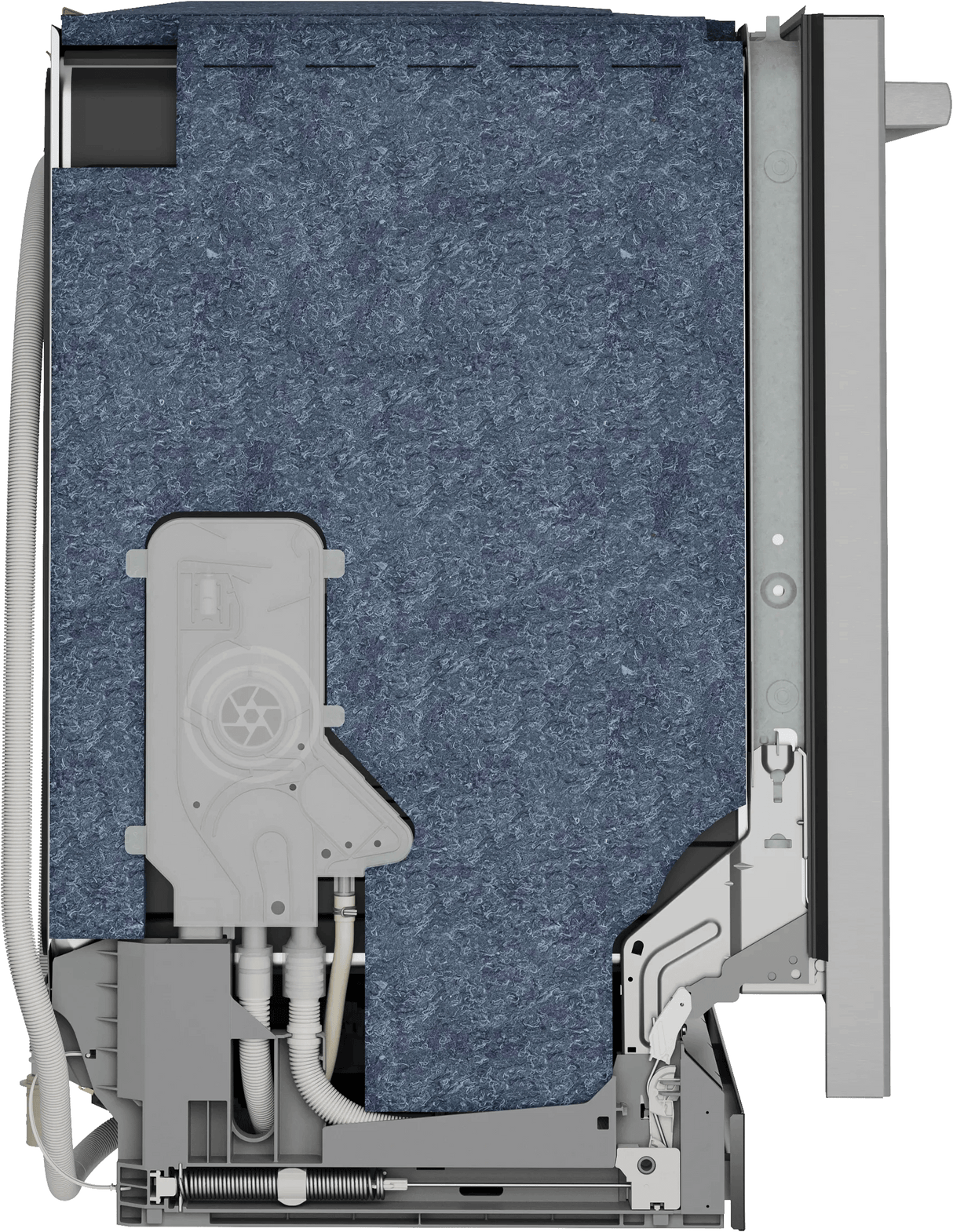 500 Series, built-under dishwasher, 24'', Brushed steel anti-fingerprint
