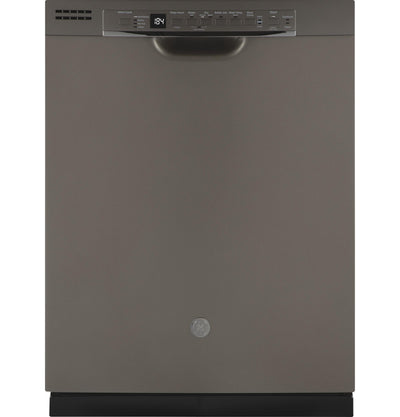 GE® Front Control with Stainless Interior Door Dishwasher with Sanitize Cycle & Dry Boost