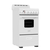Avanti 20-Inch Freestanding Electric Range with Ceramic Glass Cooktop, in White (CERU200P0W)