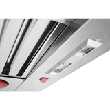 48'' 585 or 1170 CFM Motor Class Commercial-Style Wall-Mount Canopy Range Hood